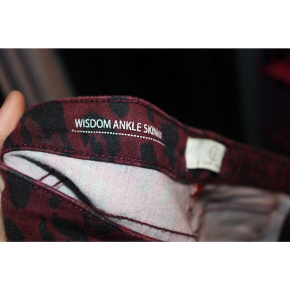 Cookie Johnson Leopard Skinny Jeans Animal Print Cheetah Woman 8/29 - Picture 7 of 7